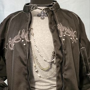 Speed & Strength Angel Wings Moto Jacket XL